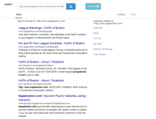 Tablet Screenshot of napaboston.com